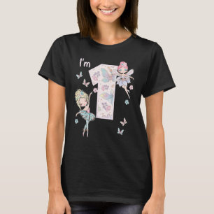 Fairy 1st Birthday Party 1 Year Old Birthday Fairy T-Shirt