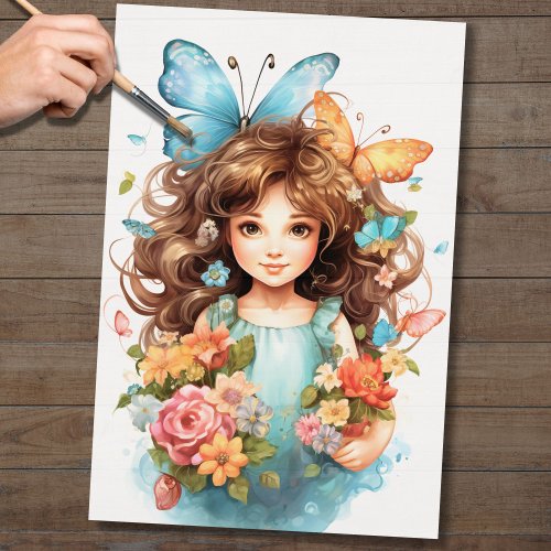 Fairy 3 Decoupage Paper