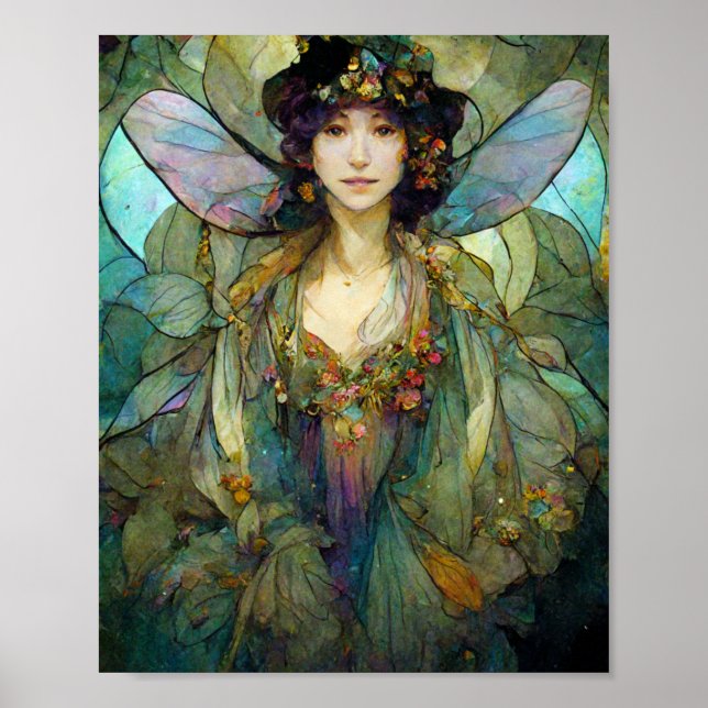 Fairy 4 Fantasy Art Poster (Front)