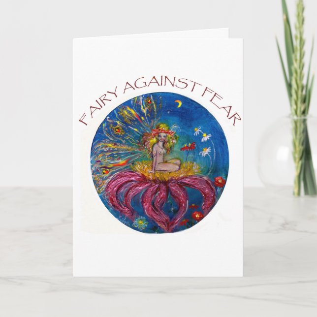 FAIRY AGAINST FEAR HOLIDAY CARD (Front)