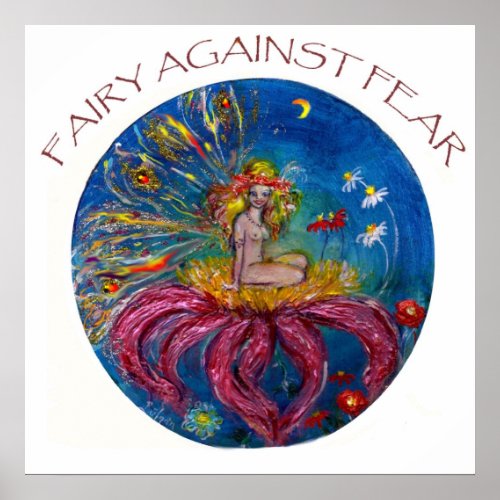 FAIRY AGAINST FEAR POSTER