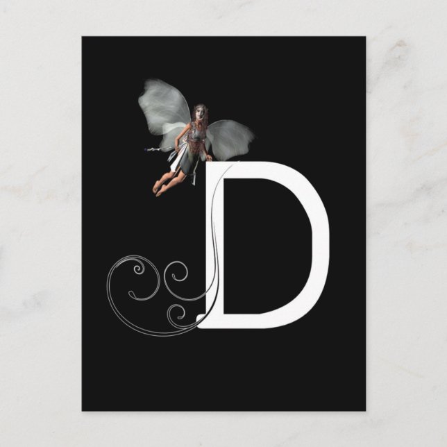 Fairy Alphabet Postcard (Front)