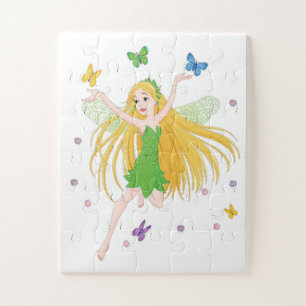 Fairy and Butterflies Jigsaw Puzzle