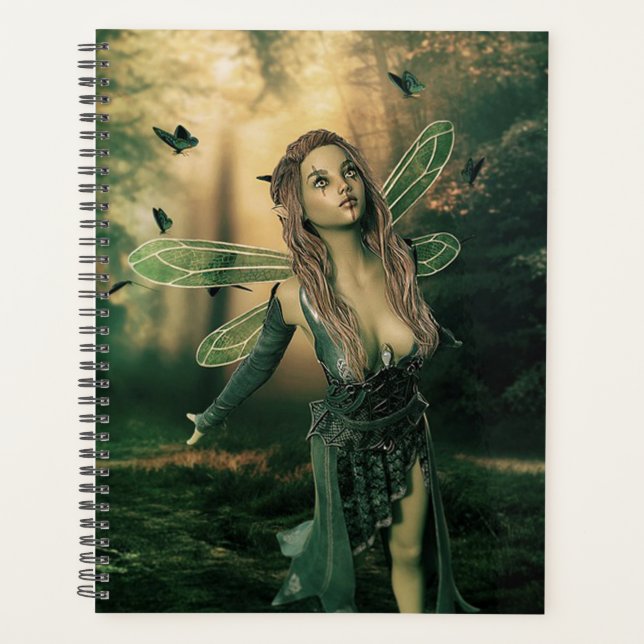 Fairy and Butterflies Planner (Front)