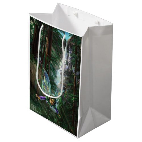 Fairy and Castles Fantasy Art Medium Gift Bag