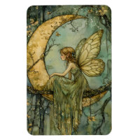 Fairy And Crescent Moon