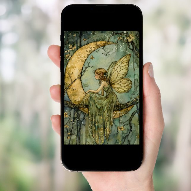 Fairy And Crescent Moon Poster (Front Digital)