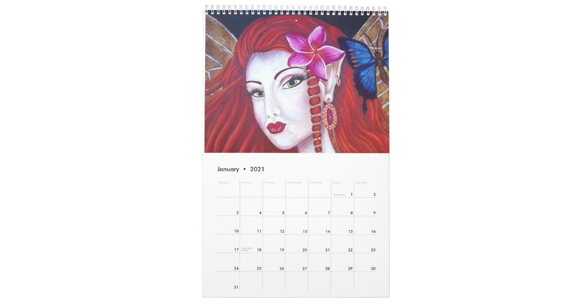 Fairy and Fantasy Art Calendar