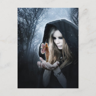 Fairy and Girl Postcard