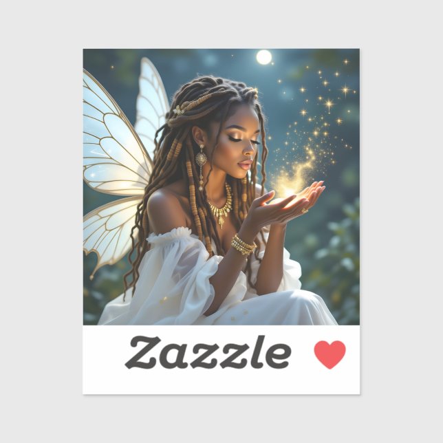 Fairy and Gold Dust Sticker (Sheet)