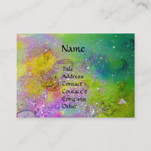 FAIRY AND GRYPHON Fantasy Watercolor  Business Card