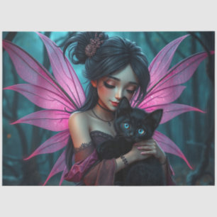 Fairy and her Cat,  Tissue Paper