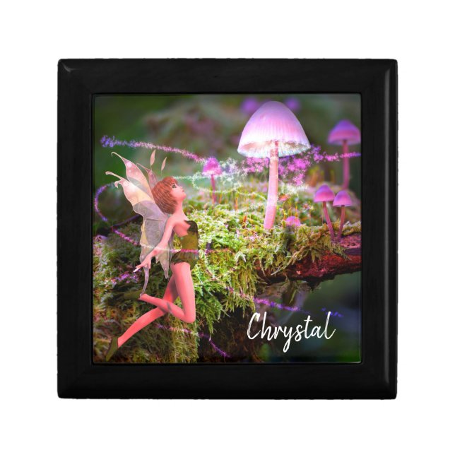 Fairy and Mushrooms Gift Box (Front)