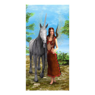 Fairy and Unicorn Card