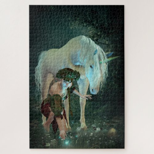 Fairy and Unicorn Magic 1000 Puzzle