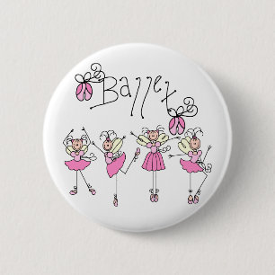 Fairy Angel Ballet Button