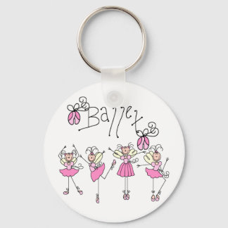 Fairy Angel Ballet Keychain