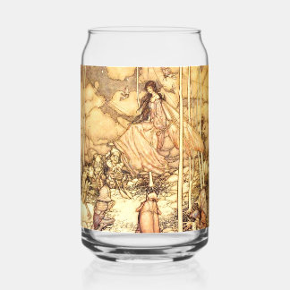 Fairy Arthur Rackham Can Glass