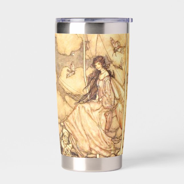 Fairy Arthur Rackham Insulated Tumbler (Left)