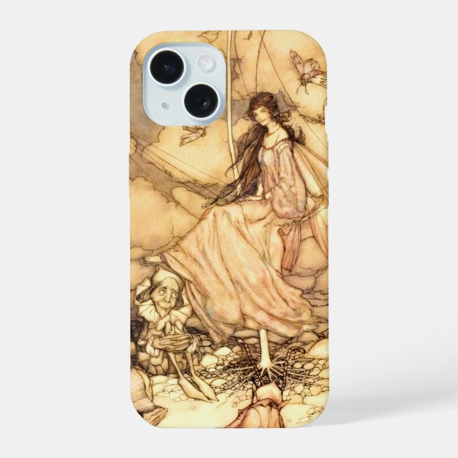 Fairy Arthur Rackham Iphone Case (Back)