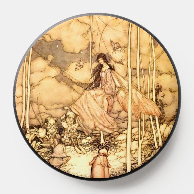 Fairy Arthur Rackham PopSocket (Popsocket)