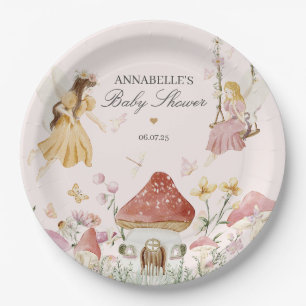 Fairy Baby Shower Party Table Decor Paper Plates