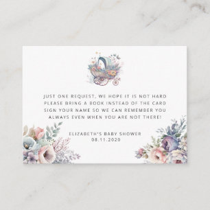 Fairy Baby Stroller Books for Baby Ticket Enclosure Card