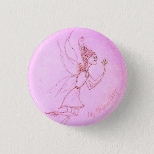 Fairy Badge Button