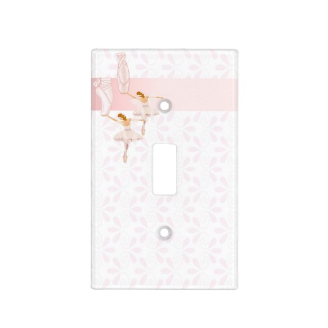 Fairy Ballerinas Light Switch Cover (Front)