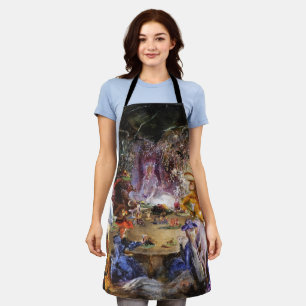 FAIRY BANQUET Wood Fairies Apron