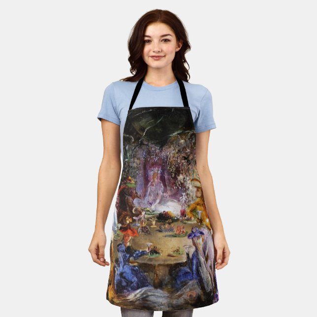 FAIRY BANQUET Wood Fairies  Apron (Worn)