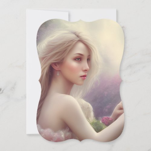 Fairy Beautiful Landscape Note Card