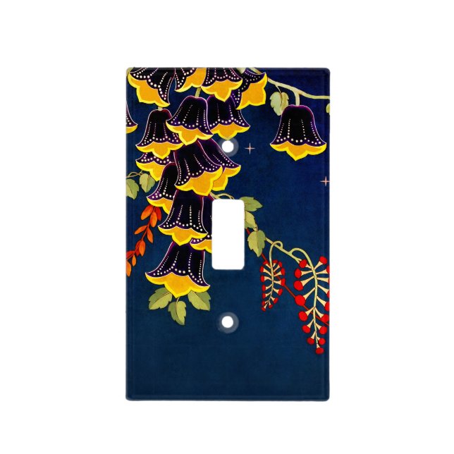 "Fairy Bells" Light Switch Plate (Front)