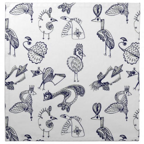 Fairy birds cloth napkin