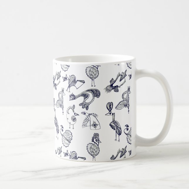 Fairy birds coffee mug (Right)