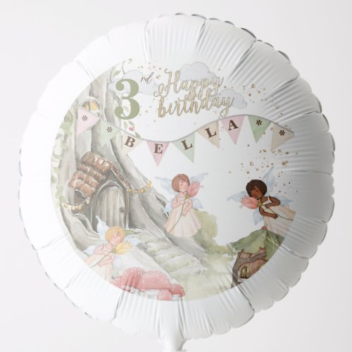 Fairy Birthday Balloon