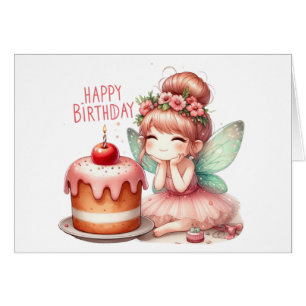 Fairy Birthday Card