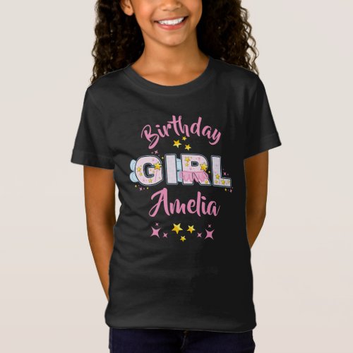 Fairy Birthday Girl  T_Shirt