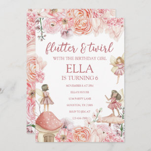 Fairy Birthday Invitation