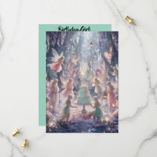 Fairy Birthday Invitation