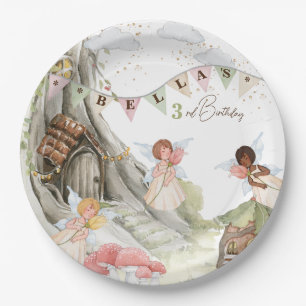 Fairy Birthday Paper Plates