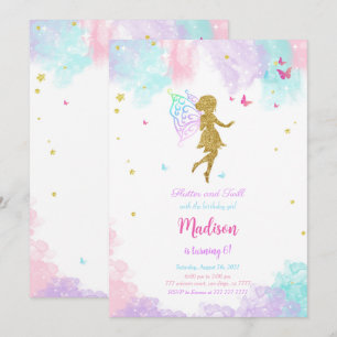Fairy Birthday Party Invitation