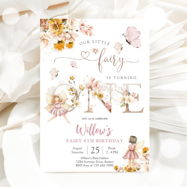 Fairy Birthday Party Invitation (Creator Uploaded)