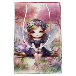 Fairy Birthday Party Medium Gift Bag