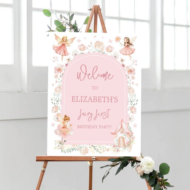 Fairy Birthday Welcome Sign (Creator Uploaded)