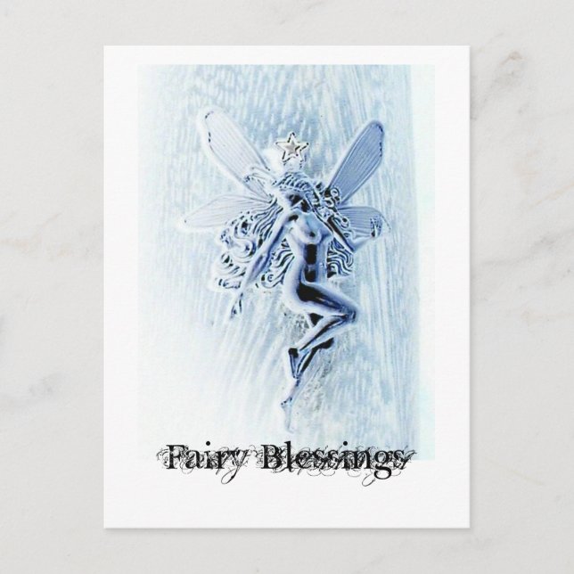 Fairy Blessings Postcard (Front)