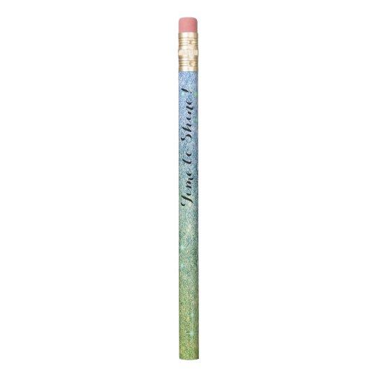 Fairy Blue Glitter Green Sparkle Faux Shine Pencil Zazzle Fairy Blue Glitter Green Sparkle Faux Shine Pencil