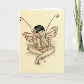 Fairy Boy Bunny Card