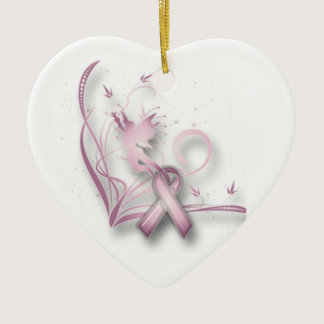 Fairy Breast Cancer Ornament