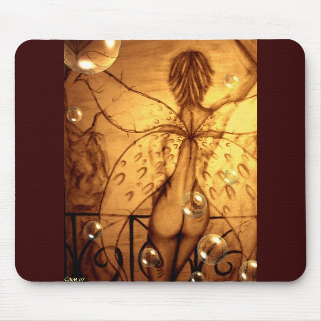 Fairy Bubbles Mouse Pad (Front)